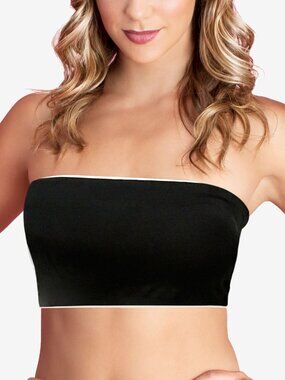 Fashion Forms Womens Laser Cut Wireless Bandeau Bra